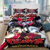 Robot Grendizer Bedding Set Single Twin Full Queen King Size Bed Set Adult Boys Bedroom Anime Bedding Gift