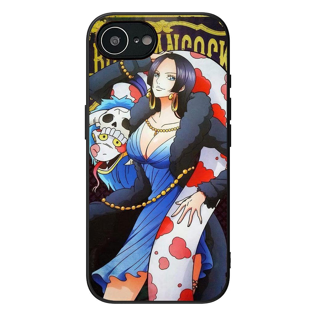 Anime Luffy Boa Hancock One Piece Case for Motorola Moto G04 G13 G14 G22 G23 G20 G32 G34 G35 G64 G82 G84 G53 G60 G72 E14 E15 E13