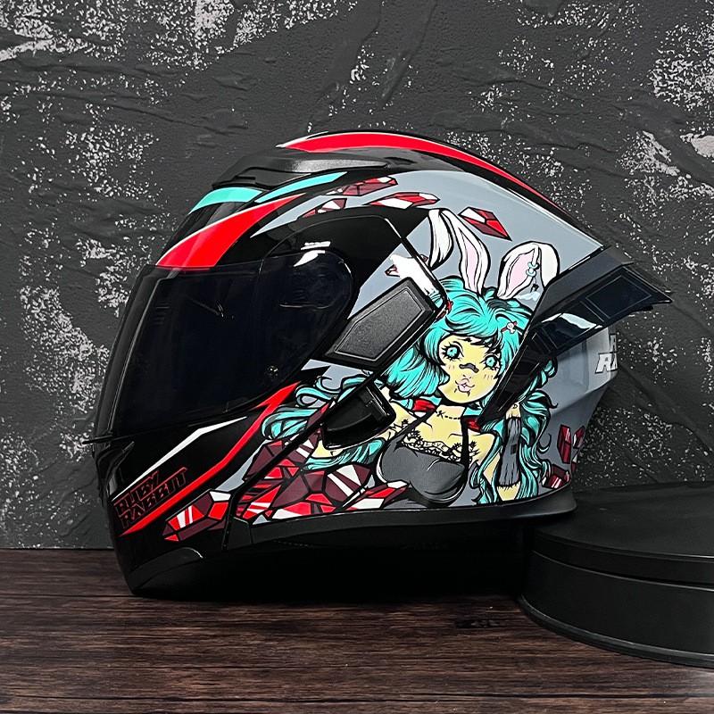 JIEKAI Modular Flip-Up Motorcycle Helmet Men Women ABS Full Face With Dual Visor Scooter Bike Riding