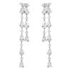 2PCS Shiny Elegant Waterdrop Ear Clip Accessories Universal DIY Decor Parts for Most Earphone Custom Decoration