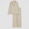 Couples Spring/Summer Merino Wool Tencel Cool Pajama Set Merino Casual Two Piece Home Wear Set