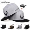 Men's Hats Cotton Snapback Baseball Hats Women Sunscreen Hip-hop Hat + a Pair of Glasses