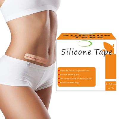 Повязка на раны, самоклеящиеся силиконовые листы от шрамов для хирургии кесарева сечения, силиконовые полоски для ожогов, келоидных шрамов от прыщей