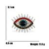 Европейская и американская брошь со стразами в виде глаза с отделкой капельной эмалью - стильный модный аксессуар