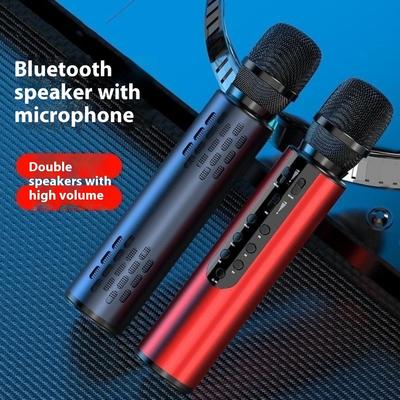 M6 Bluetooth Микрофон Микрофон Интегрированный Аудио Mai Караоке Артефакт Караоке Пение Микрофон