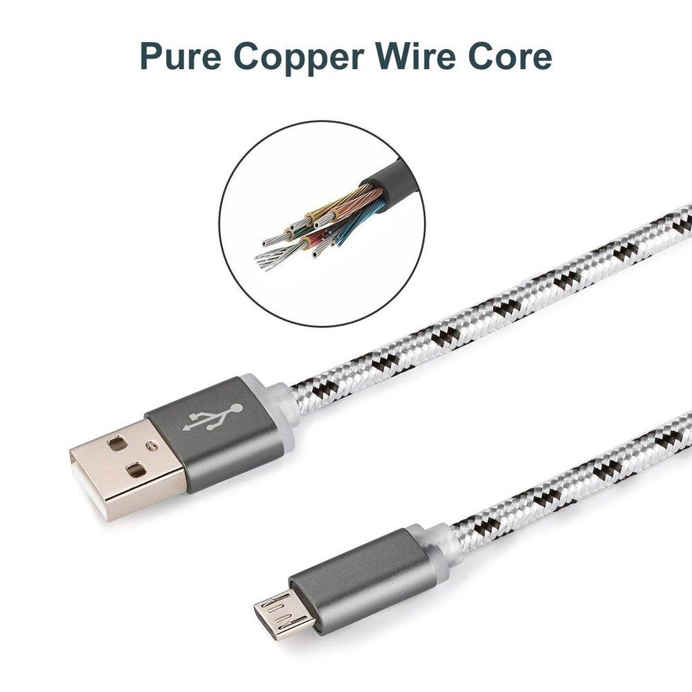 Data Wire Charging Micro USB Cable 2M 3M Fast Charger Cord for Asus Zenfone 3 Laser Max Selfie Deluxe 4 5 6 Asus Zenpad 7.0 8.0