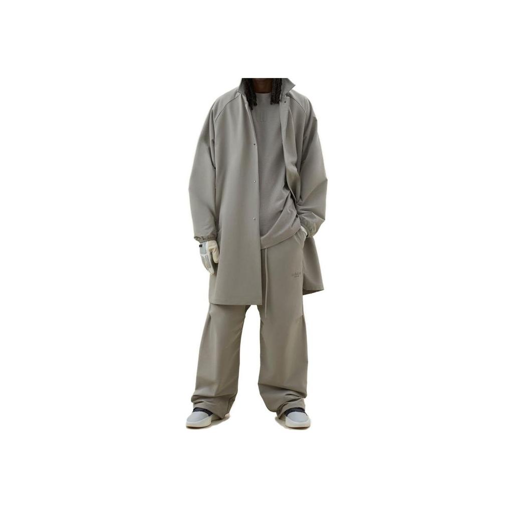 Fear of God Вязаные спортивные брюки унисекс со средней посадкой и завязками из X Adidas Essentials Clay IS8723