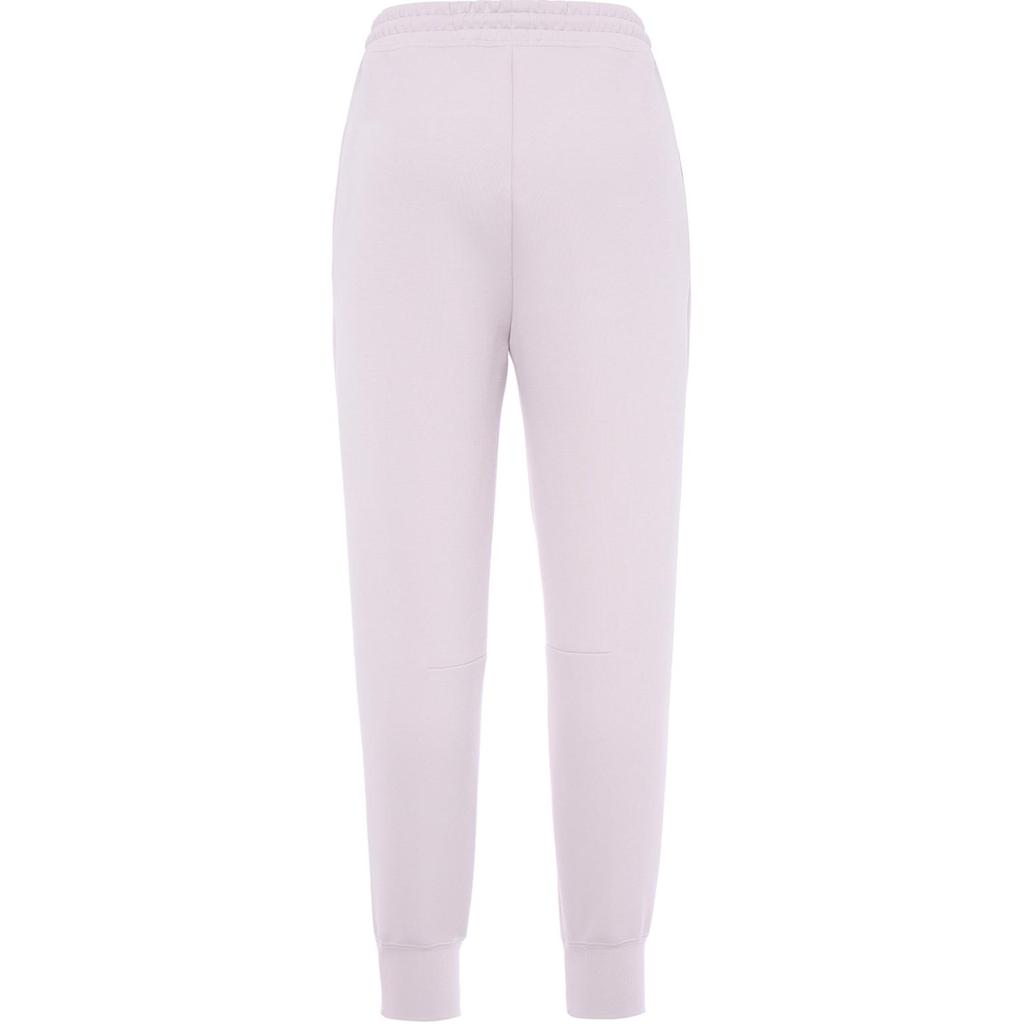 Nike Спортивные повседневные брюки-джоггеры из флиса с завязками, однотонные, женские, серые, фиолетовые, FB8331-019