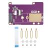 Для Raspberry Pi 5 Плата расширения Профессиональная Поддерживает Gen3 PCIE к M.2 NVME SSD Плата расширения для ПК Компьютера Ноутбука