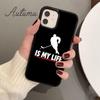 Ice Hockey Is Life Phone Case for iPhone 11 12 13 14 Pro Max Mini X XR XS SE 2020 6S 7 8 Plus Samsung Galaxy S21 S22 Cover Shell