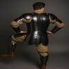 Blackened Steel Knight Armor Suit Full Body Armor With Cuirass, Pauldrons, Bracers, Greaves Cosplay Larp Costume Gift Item