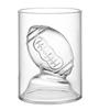 Creative Beer Shot Glasses Double Wall Mini Whisky Dispenser Funny Clear Glass Cup  Spirits