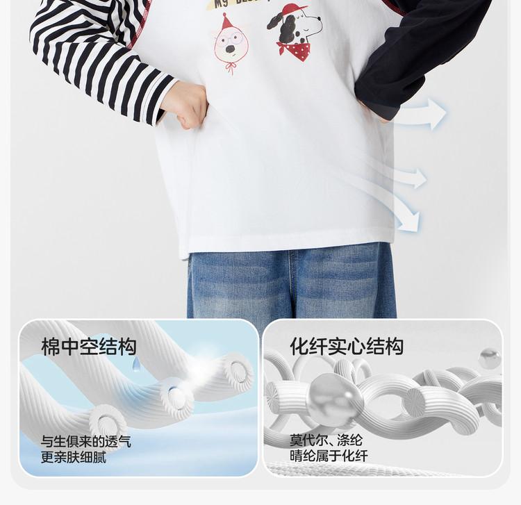 Left West children's clothing girls' T-shirt long sleeved 2026 children's spring clothing girls spring and autumn pure cotton base shirt A-class trend