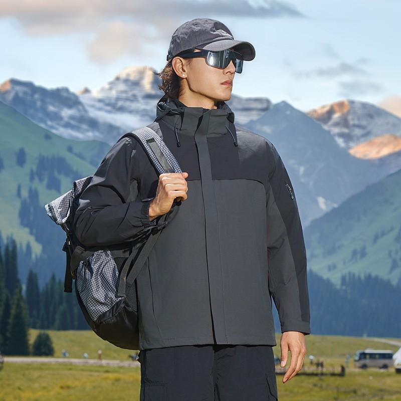 Mens Womens Outdoor Hiking Jacket Fashion Stitched Workwear All
