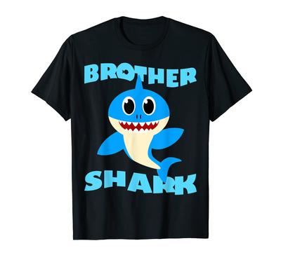 Смешные и милые дети, молодые люди, Акуленок, Baby Shark футболка в подарок