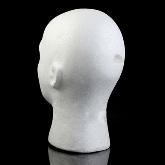 Yousheng Male Mannequin Head Foam Wig Stand Manikin Head Wig Cap Holder for Store Salon Home