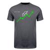 Stock Market T Shirt Funny Trading Graphic Tee Investor Trader Gift Finance Bull Bear Chart Print Casual Tshirts HJ164