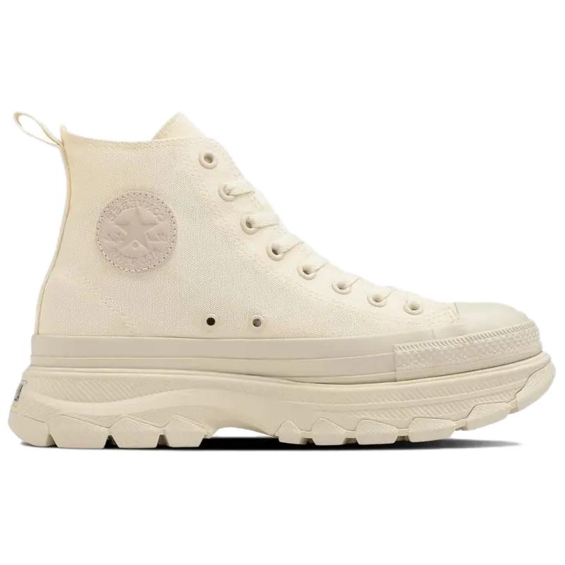 Converse All Star Trekwave Retro Versatile High-Top Canvas Shoes Unisex Sneakers Beige 31312441
