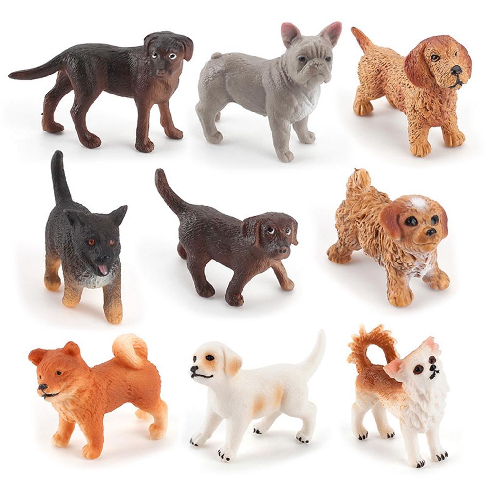 Accessories Puppy Figures Animal Model Children Educational Toys Micro Landscape Dog Figurine