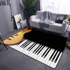 Piano Key Printing Carpet Living Room Bedroom Beautiful Large Carpet Balcony Bathroom Non-slip Carpet Photography Props