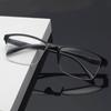 Square Reading Glasses Ultralight Half Frame Presbyopic Eyeglasses Women