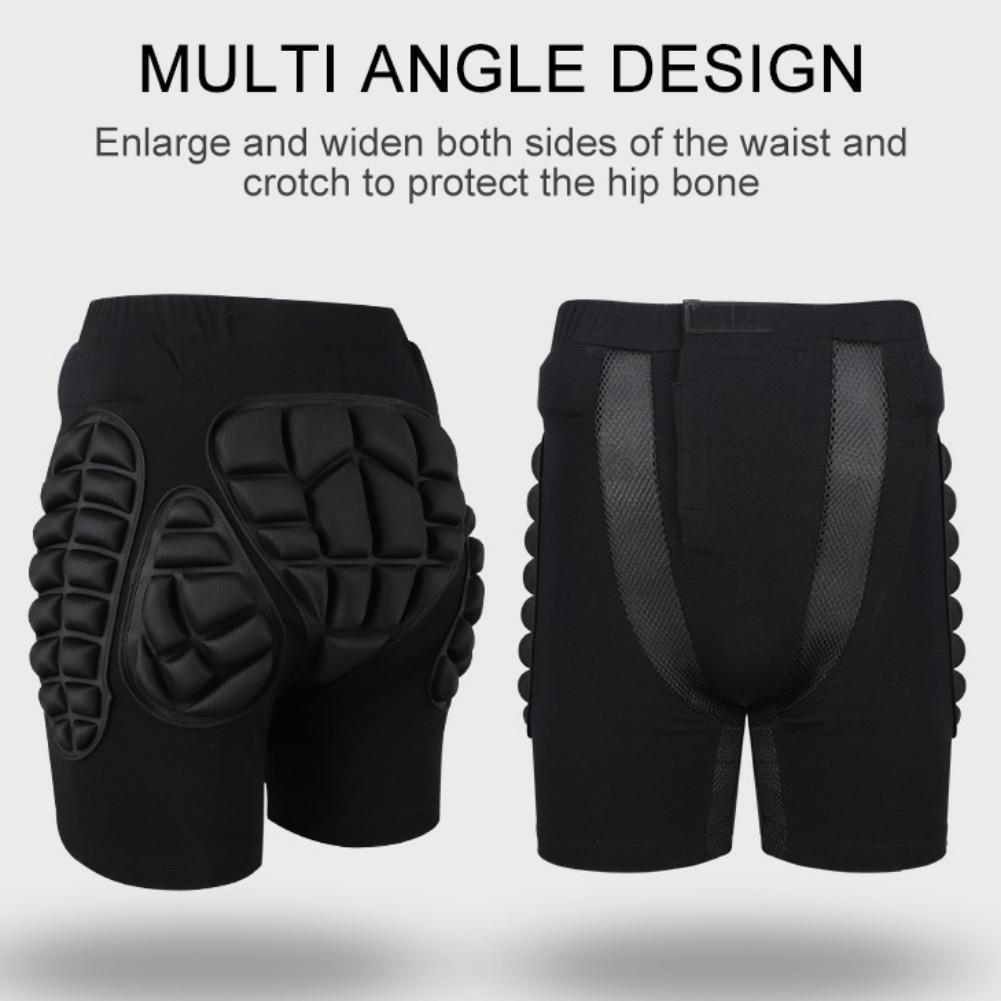 Мягкие шорты Защитное снаряжение Нижнее белье Шорты для ягодиц Шорты для скейтбординга