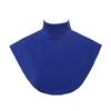 New Womens Muslim Modal Fake False Collar Islamic Hijab Extensions Turtleneck High Neck Cover Warmer Bright Solid Color Half Top