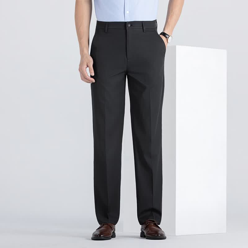 Мужские брюки прямого кроя в стиле business casual