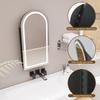 Bathroom Mirror Cabinet With LED/Touch Wwitch/Anti-Fog Function/3-Layer Storage Space/3-color Dimming/Adjustable Compartments