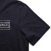 Armani Exchange Мужская футболка с коротким рукавом и металлическим принтом логотипа, топ, темно-синий, 3RZTRA-ZJ9AZ-1583