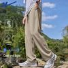 Warrior Men's Summer Ice Silk Straight-Leg Casual Pants