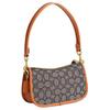 New COACH Observed By Us Collaboration Swinger Fabric With Cow Leather Shoulder Bag Handbag Mahjong Women's Oak Maple CK480-B4S0M