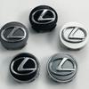 UKXU2 4Pcs 62MM Car Wheel Center Caps Hub Badge Covers For Lexus IS250 IS200 CT200h GS300 LS430 RX450h LX570 IS300 ES RX LS IS NX CT