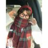 New Christmas Red Scarf Collection Autumn and Winter Warm Female Main Scarf