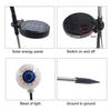 Solar Eyeball Lights Halloween Outdoor Stake Lights Colorful Glowing Ghost Eye Design Waterproof Decorative