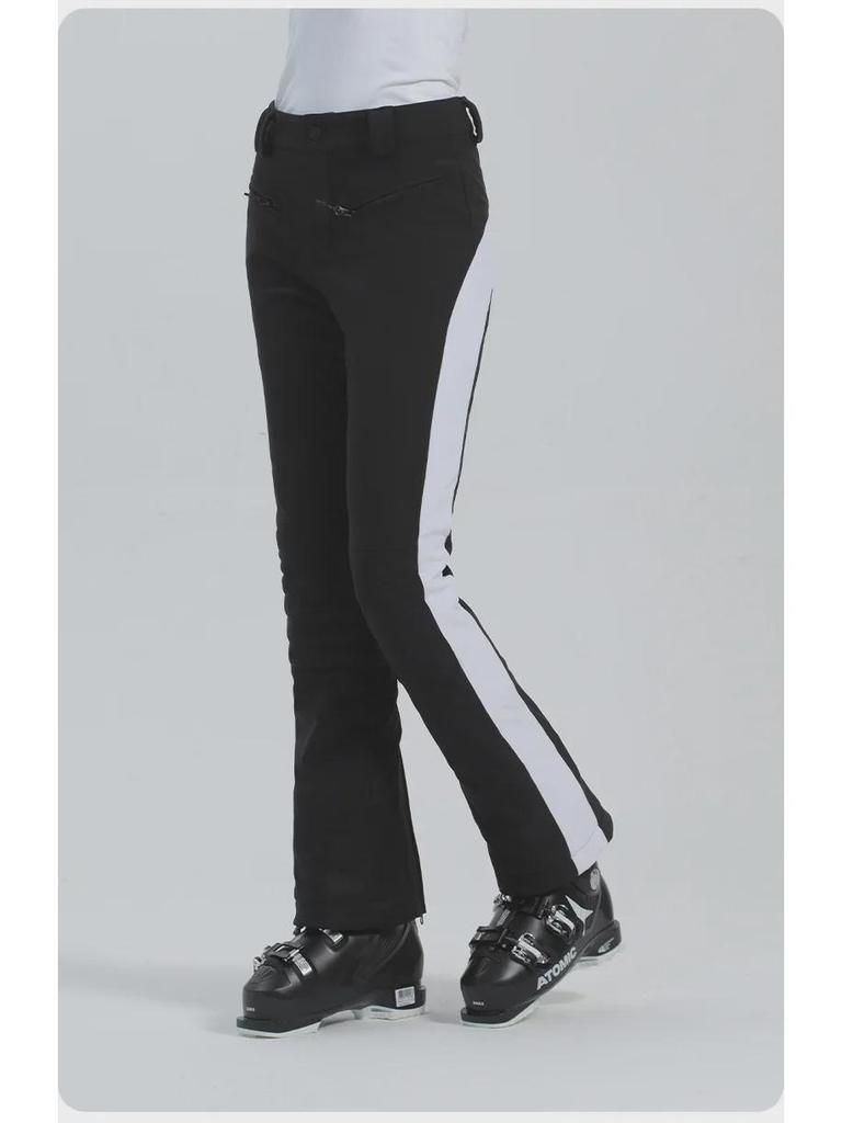 Женские водонепроницаемые лыжные брюки Double Board — зимние теплые, ветрозащитные и эластичные для занятий зимними видами спорта на открытом воздухе