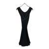 MIUMIU made in Italy No sleeve knit one piece XS black Women Used