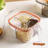 4/5 Grids Integration Salt Seasoning Box Transparent Lid Seasoning Bottle Kitchen Household Condiments Storage Container Jar