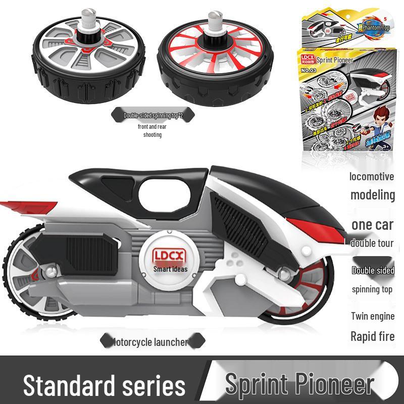 Lively Magic 5th Gen Dreamy Kids' Motorcycle with 4 Cyclone Wheels