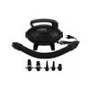 Electric Air Pump 600W High Efficiency Low Noise Inflation Pump with 5 Nozzles for Inflatable Mattress Bed Swim Ring EU Plug 220-240V