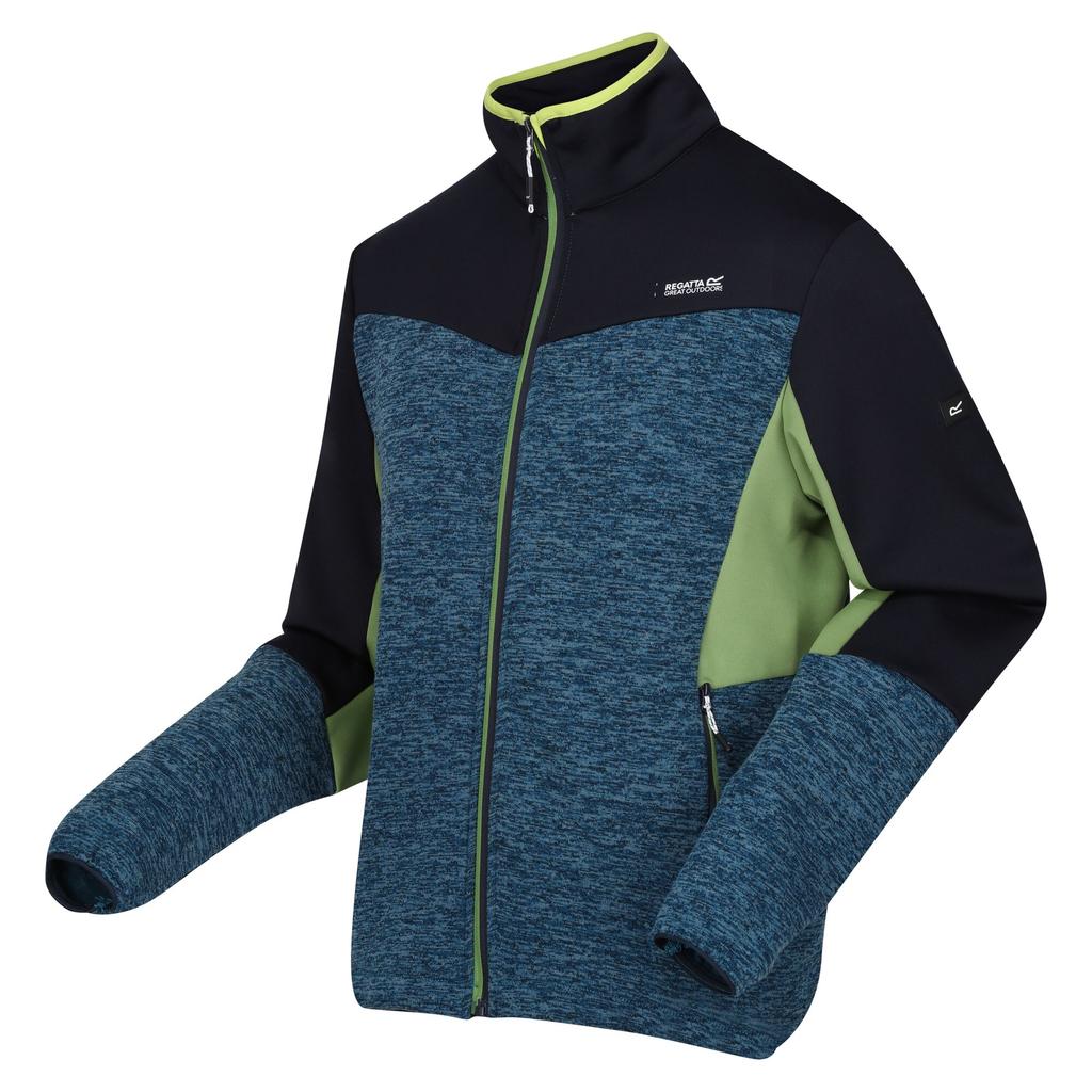Regatta Mens Coladane VI Marl Full Zip Fleece Jacket