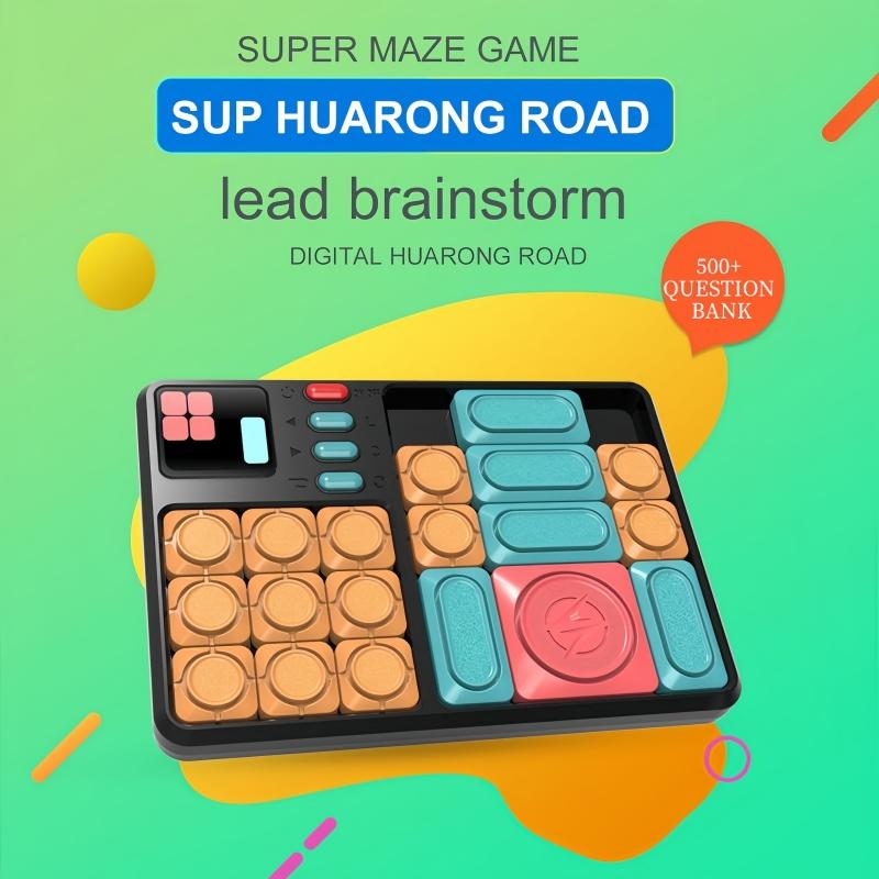 Huarong Road Magnetic Suction Block Sliding Puzzle Progressive Difficulty Game Console Thinking Training Board Game