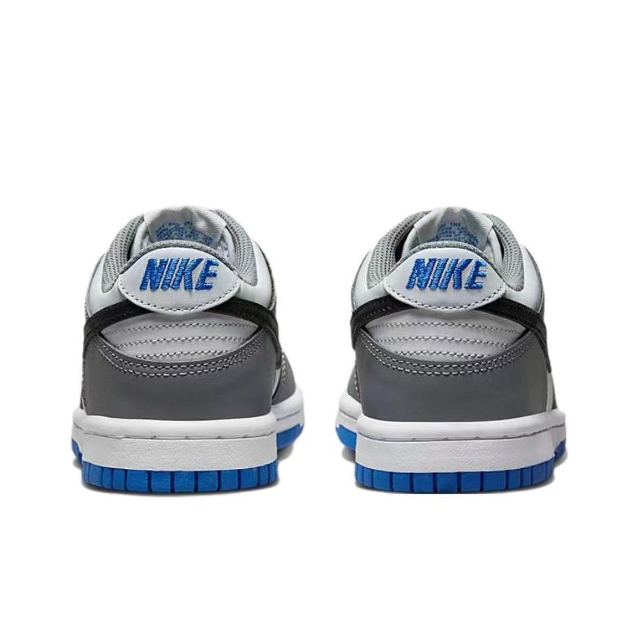 Nike Dunk Low GS Cool Grey Photo Blue Kids Sneakers Black Pure-Platinum Light-Photo-Blue FB9109-001
