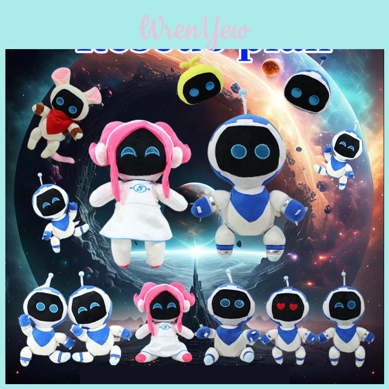 Charming Astro Bot Plush Rescue Plan Game Character Doll With Unique Design Features