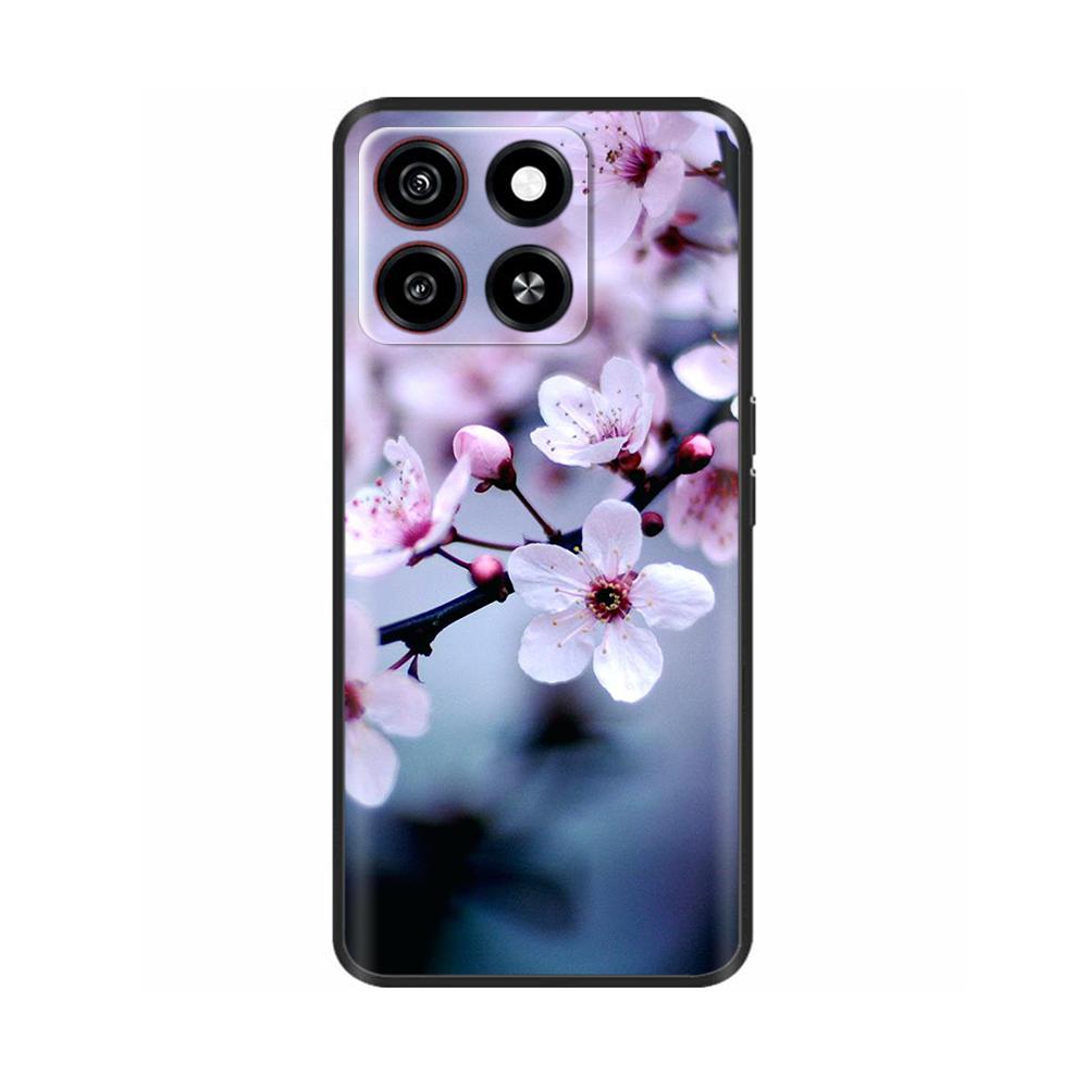 Чехол для ZTE Blade A35 Чехол для ZTE Blade A55 Модный Цветочный Тонкий Мягкий Силиконовый Чехлы для Телефона для ZTE A35 A 35 Fundas TPU Coque