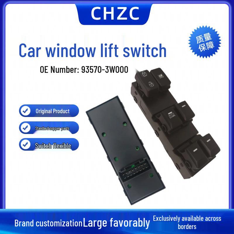 Left Front Window Lifter Switch for Hyundai Kia Sportage Tucson (93570-3W000)