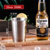 260-600ML 304 Stainless Steel Metal Cup Whisky Beer Cups White Wine Coffee Tumbler Travel Camping Mugs Drinking Coffee Tea Mug