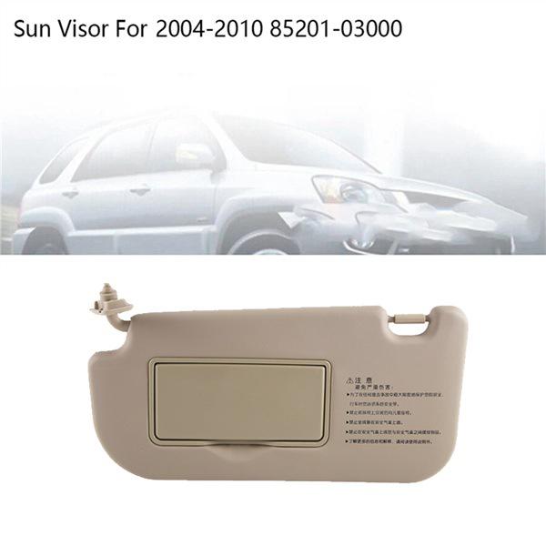 1 Pair Sun Visor for 2004-2010 Kia Sportage (Part: 85202-03000 / 85201-03000)