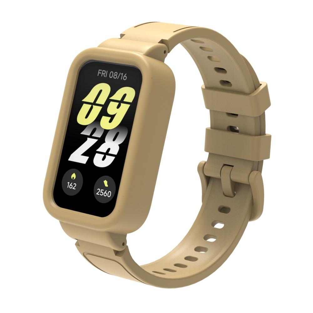 Для Xiaomi mi band 9 активные аксессуары для умных часов sprot Силиконовый браслет correa Защитный корпус Cover для Redmi band 3 Чехол+Ремешок