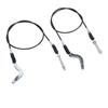 2PCS Forward Reverse Shift Cable 72341 G01 43 3 4in Replacement for EZGO ST350 ST480 Workhorse Golf Cart 1996 2025